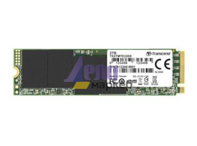 Твърд диск Transcend 2TB, M.2 2280, PCIe Gen3x4, M-Key, 3D TLC, with Dram