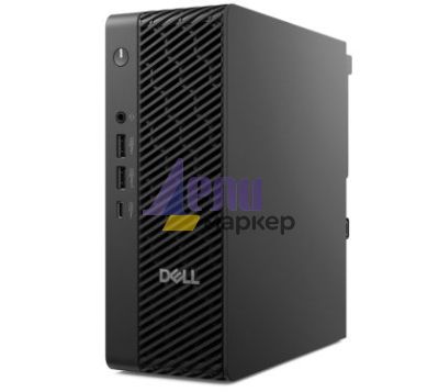 Работна станция Dell Pro Max Micro FCM2250, Intel Core Ultra 7 265 (30 MB cache, 20 cores, 1.8 GHz to 5.3GHz), 16GB: 1 x 16 GB, DDR5, 5600 MT/s, 1TB SSD PCIe M.2, NVIDIA RTX A1000, 8 GB GDDR6, Wi-Fi 6/7 BE200, Bulgarian Keyboard&Mouse, 280W, W11Pro, 3Y PS