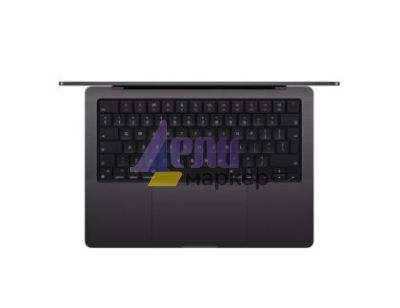 Лаптоп Apple 14-inch MacBook Pro: Apple M4 chip with 10-core CPU and 10-core GPU, 24GB, 1TB SSD - Space Black, US keyboard