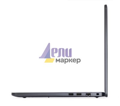 Лаптоп Dell Pro 16 PC16250, Intel 5 120U (10 cores, up to 5.0 GHz), 16" FHD+(1920x1200) 300nits AG, 8 GB: 1x8 GB, DDR5, 5600 MT/s, 512 GB TLC SSD, Intel Graphics, FHD HDR IR Cam and Mic, Wi-Fi 6E, FPR, Backlit Kb, Win11 Pro, Magnetite, 3Y PS