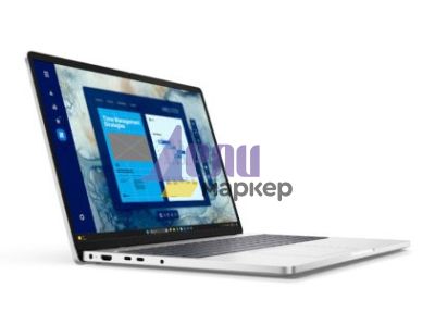 Лаптоп Dell Pro 16 PC16250, Intel Ultra 5 235U vPro(R) (12 TOPS NPU, 12cores, up to 4.9 GHz), 16" FHD+(1920x1200) 300nits AG, 16 GB: 1x16 GB, DDR5, 5600 MT/s, 512 GB SSD, Intel Graphics, FHD HDR IR Cam and Mic, Wi-Fi 6E, FPR, Backlit Kb, Win11 Pro, Silver