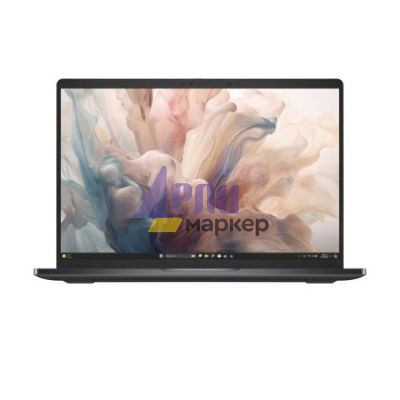 Лаптоп Dell Pro 14 Premium PA14250, Intel Ultra 7 266V (48 TOPS NPU, 8 cores, up to 5.0GHz), 14.0" FHD+(1920x1200) WVA 400nits AG, 16GB LPDDR5x, 8533MT/s (onbd), 512GB SSD, Intel Arc, 8MP HDR+IR Cam and Mic, Wi-Fi 7, FPR, Backlit Kb, Win11 Pro, Magnesium,