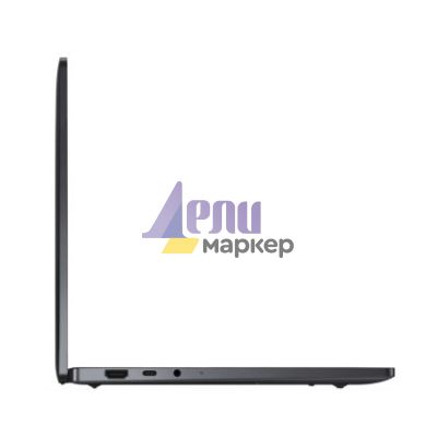 Лаптоп Dell Pro 14 Premium PA14250, Intel Ultra 7 266V (48 TOPS NPU, 8 cores, up to 5.0GHz), 14.0" FHD+(1920x1200) WVA 400nits AG, 16GB LPDDR5x, 8533MT/s (onbd), 512GB SSD, Intel Arc, 8MP HDR+IR Cam and Mic, Wi-Fi 7, FPR, Backlit Kb, Win11 Pro, Magnesium,