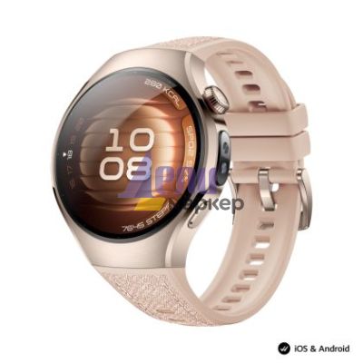 Часовник Huawei Watch 5, Soc-L29L, Stellar Beige + Huawei FreeBuds 6i White