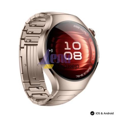 Часовник Huawei Watch 5, Soc-L29M, Dawnlight + Huawei FreeBuds 6i White