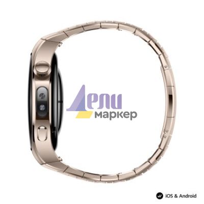 Часовник Huawei Watch 5, Soc-L29M, Dawnlight + Huawei FreeBuds 6i White