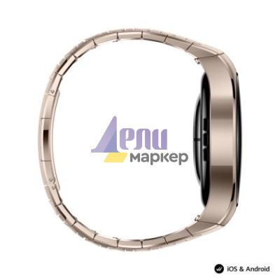 Часовник Huawei Watch 5, Soc-L29M, Dawnlight + Huawei FreeBuds 6i White