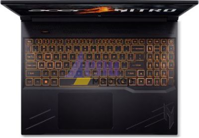 Лаптоп Acer Nitro 16, ANV16-71-76BW, Intel Core i7-14650HX (up to 5.2GHz, 30MB), 16" FHD IPS up to 165Hz SlimBezel, 16GB DDR5 (1 slot free), 512GB PCIe NVMe SSD, GeForce RTX 4050 6GB GDDR6, Wi-Fi 6 AX201+BT5.1, Killer E2650, HD Cam, KB Backlight, No OS, B