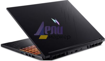 Лаптоп Acer Nitro 16, ANV16-71-76BW, Intel Core i7-14650HX (up to 5.2GHz, 30MB), 16" FHD IPS up to 165Hz SlimBezel, 16GB DDR5 (1 slot free), 512GB PCIe NVMe SSD, GeForce RTX 4050 6GB GDDR6, Wi-Fi 6 AX201+BT5.1, Killer E2650, HD Cam, KB Backlight, No OS, B