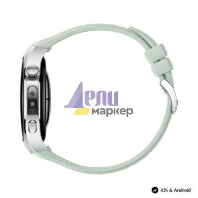 Часовник Huawei Watch 5, Soc-L19F, Green + Huawei FreeBuds 6i White