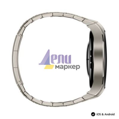 Часовник Huawei Watch 5, Rates-L29M, Space Siliver + Huawei FreeBuds 6i White
