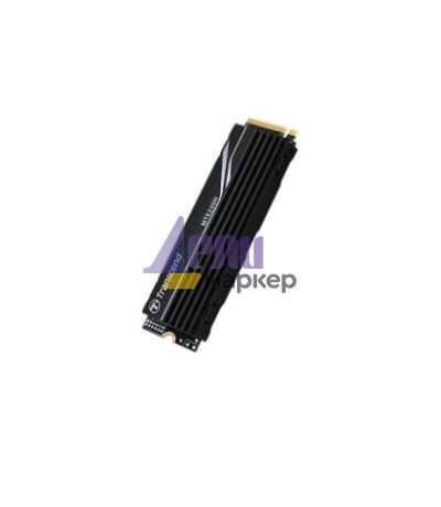 Твърд диск Transcend 2TB, M.2 2280, PCIe Gen4x4, NVMe, 3D TLC, with Dram (Metal Heatsink)