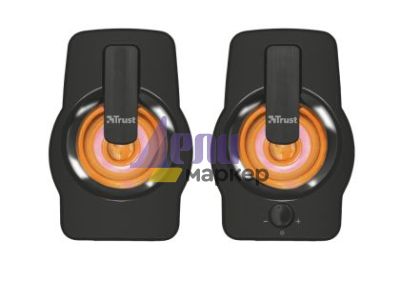 Тонколони TRUST Gemi 2.0 Speaker RGB Black
