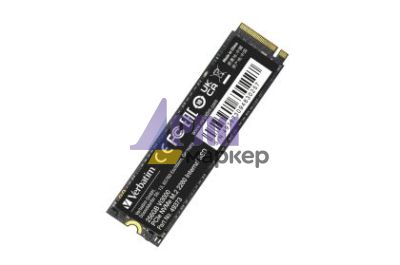 Твърд диск Verbatim Vi3000 Internal PCIe NVMe M.2 SSD 256GB