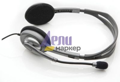 Слушалки Logitech Stereo Headset H111