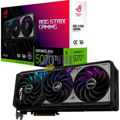 Видео карта Asus ROG Strix GeForce RTX 5070 Ti 16GB GDDR7 OC