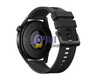 Часовник Huawei Watch GT 3 46mm, Active Jupiter-B19S, 1.43", Amoled, 466x466, PPI 326, 4GB, Bluetooth 5.2 supports BLE/BR/EDR, 5ATM, NFC, GPS, Battery 455 maAh, Black Fluoroelastomer Strap