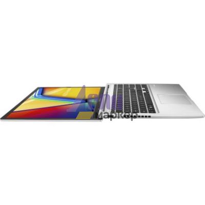 Лаптоп Asus Vivobook M1502YA-BQ086, AMD Ryzen R7-7730U, 15.6 "FHD  (1920X1080) 16:9,16GB LPDDR4 (8 GB on BD),1TB SSD,Backlit Keyboard , NO OS, Silver