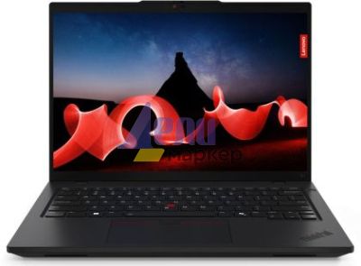 Лаптоп Lenovo ThinkPad L14 G5 Intel Core Ultra 5 125U (up to 4.3GHz, 12MB), 16GB DDR5-5600, 512GB SSD, 14" WUXGA (1920x1200) IPS AG, Intel Graphics, 5MP&IR Cam, Backlit KB, Black, WLAN, BT, SCR, FPR, Win11Pro, 3Y Onsite