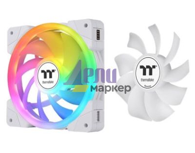Вентилатор Thermaltake SWAFAN EX12 ARGB PC Cooling Fan TT Premium Edition 3 Fan Pack White