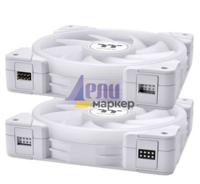 Вентилатор Thermaltake SWAFAN EX12 ARGB PC Cooling Fan TT Premium Edition 3 Fan Pack White