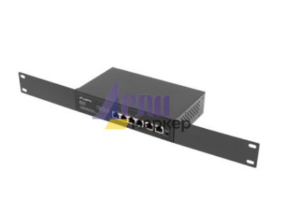 Комутатор Lanberg switch 4x 100mb poe+/2x 100mb unmanaged rack 10"/19" fast ethernet 60w
