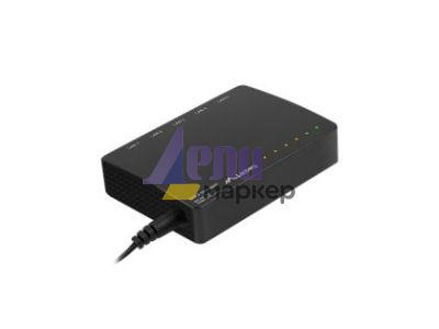 Комутатор Lanberg switch dsp3-1005-60w 5x 1GB poe+ (4 port poe 30w/port max 60w) unmanaged desktop