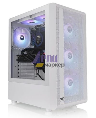 Кутия за компютър Thermaltake S200 TG Snow