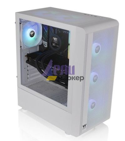 Кутия за компютър Thermaltake S200 TG Snow