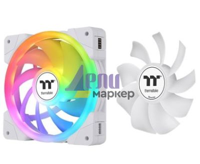 Вентилатор Thermaltake SWAFAN EX14 ARGB PC Cooling Fan TT Premium Edition 3 Fan Pack White