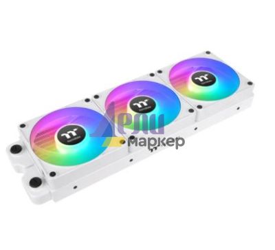 Вентилатор Thermaltake CT120 EX Reverse ARGB Sync PC Cooling Fan 3 Pack Magnetic Connect White