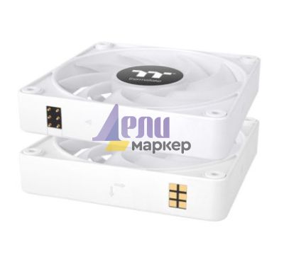 Вентилатор Thermaltake CT140 EX ARGB Sync PC Cooling Fan 3 Pack Magnetic Connect  White
