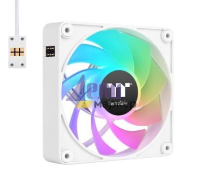 Вентилатор Thermaltake CT140 EX Reverse ARGB Sync PC Cooling Fan 3 Pack Magnetic Connect White