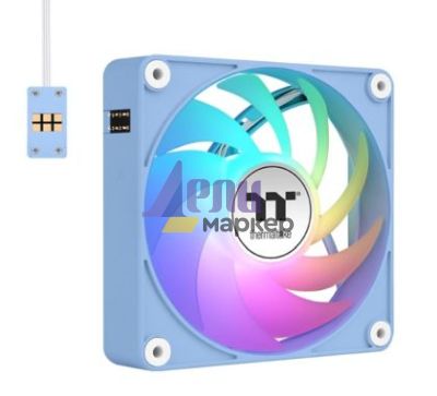 Вентилатор Thermaltake CT140 EX ARGB Sync PC Cooling Fan 3 Pack Magnetic Connect Hydrangea Blue