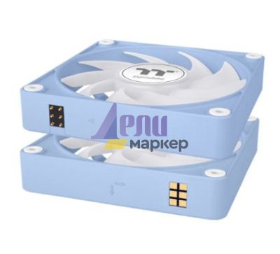 Вентилатор Thermaltake CT140 EX ARGB Sync PC Cooling Fan 3 Pack Magnetic Connect Hydrangea Blue