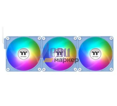 Вентилатор Thermaltake CT140 EX ARGB Sync PC Cooling Fan 3 Pack Magnetic Connect Hydrangea Blue