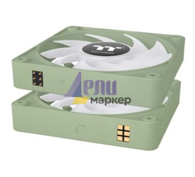 Вентилатор Thermaltake CT140 EX ARGB Sync PC Cooling Fan 3 Pack Magnetic Connect Matcha Green