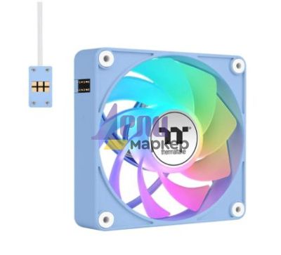 Вентилатор Thermaltake CT140 EX Reverse ARGB Sync PC Cooling Fan 3 Pack Magnetic Connect Hydrangea Blue