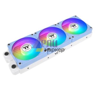 Вентилатор Thermaltake CT140 EX Reverse ARGB Sync PC Cooling Fan 3 Pack Magnetic Connect Hydrangea Blue