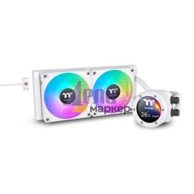Охлаждаща система Thermaltake TH240 V2 Ultra EX ARGB Sync CPU Liquid Cooler Snow Edition