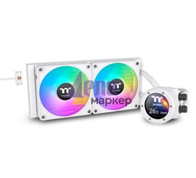 Охлаждаща система Thermaltake TH280 V2 Ultra EX ARGB Sync CPU Liquid Cooler Snow Edition