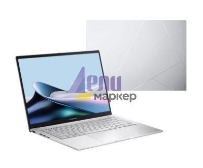 Лаптоп Asus Zenbook UX3405CA-PZ067X,Intel Ultra 9  285H 2.9 GHz (24MB Cache, up to 5.4 GHz, 16 cores, 16 Threads), 14.0 OLED WQXGA+(WQ+) 2880X1800 16:10 Bend+400nits, Touch , LPDDR5X 32GB ( 32GB LPDDR5X on board ),1TB  SSD G4, Windows 11 PRO, Foggy Silver