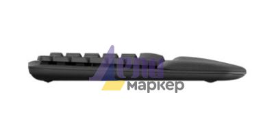 Клавиатура Logitech Wave Keys wireless ergonomic keyboard - GRAPHITE - US INT`L - 2.4GHZ/BT - N/A - INTNL-973 - UNIVERSAL