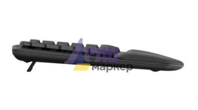 Клавиатура Logitech Wave Keys wireless ergonomic keyboard - GRAPHITE - US INT`L - 2.4GHZ/BT - N/A - INTNL-973 - UNIVERSAL