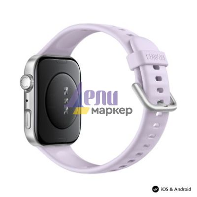 Часовник Huawei Watch Fit 4, Seiya-B19F, Purple + Huawei FreeBuds SE