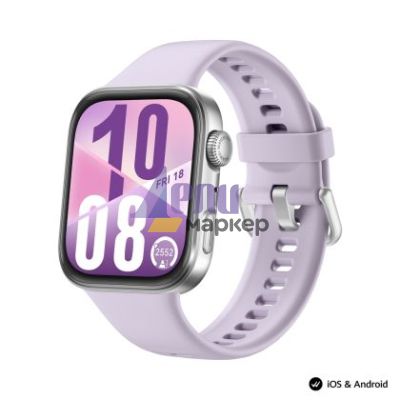 Часовник Huawei Watch Fit 4, Seiya-B19F, Purple + Huawei FreeBuds SE