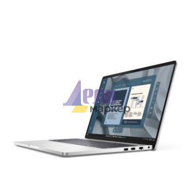 Лаптоп Dell Pro 16 PC16255, AMD Ryzen AI 7 350 (24 MB, 8C, up to 5.0 GHz), 16.0" FHD+(1920x1200) IPS, AG, 300nits, 16 GB, DDR5, 5600 MT/s, 512 GB SSD, AMD Radeon 860M, FHD HDR + IR Cam and Mic, Wi-Fi 6E, FPR, Backlit Kb, Win 11 Pro, 3Y PS, Platinum silver