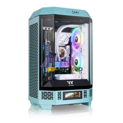 Кутия за компютър Thermaltake Tower 300 Turquoise