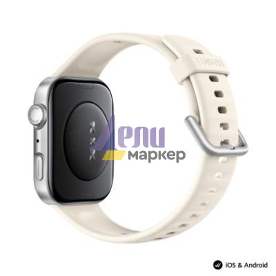 Часовник Huawei Watch Fit 4, Seiya-B19F, White + Huawei FreeBuds SE 2