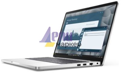 Лаптоп Dell Pro 14 PC14255, AMD Ryzen AI 7 350 (24 MB cache, 8cores, up to 5.0 GHz, 50 TOPS NPU), 14" FHD+(1920x1200) IPS, 300nits AG, 16 GB: 1 x 16 GB, DDR5, 5600 MT/s, 512 GB SSD, AMD Radeon 860M graphics, FHD HDR IR Cam and Mic, Wi-Fi 6E, FPR, Backlit